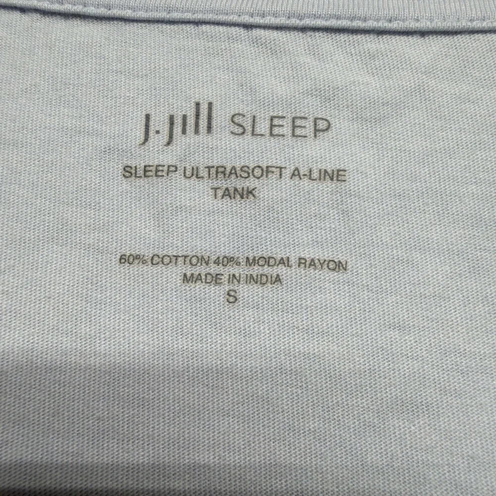 J‎ Jill Sleep Women's Floral Print Robe & Tank Lounge Set Medium Lavender